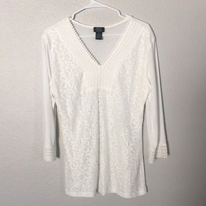 3/4 length sleeve tunic/shirt